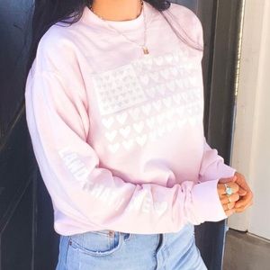 American Freedom Company Land That I Love sold out pink sweatshirt size s